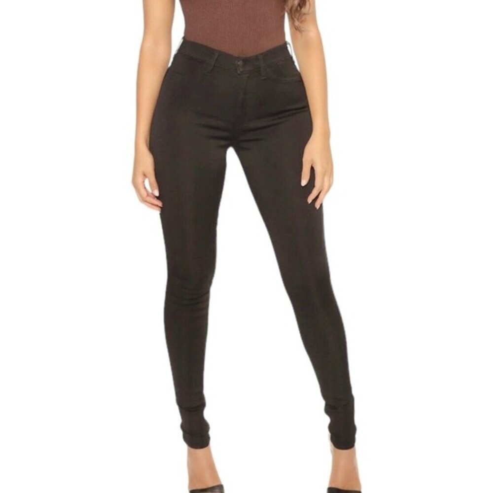 Fashion Nova Jeans Size 11 High Waist Tall Eva Super Soft Curvy Curvy Skinny